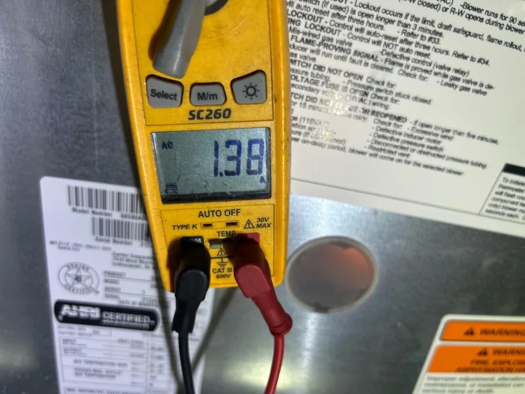 Second Floor Heating Up to 98° in Durham