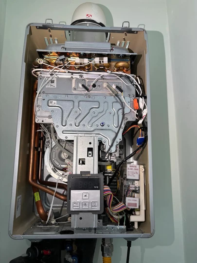 Tankless Water Heater Leaking After a Flush in Durham