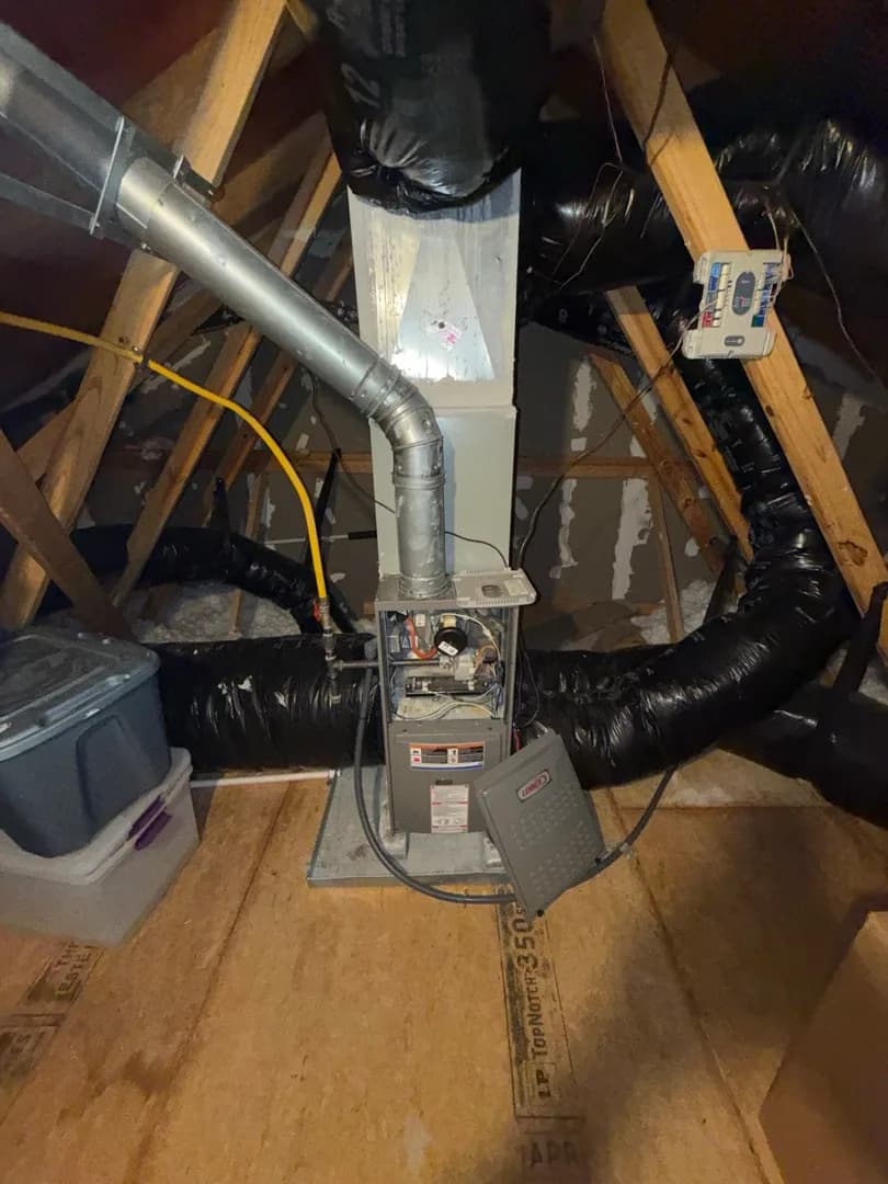 Attic Furnace Blowing Cold Air in Durham