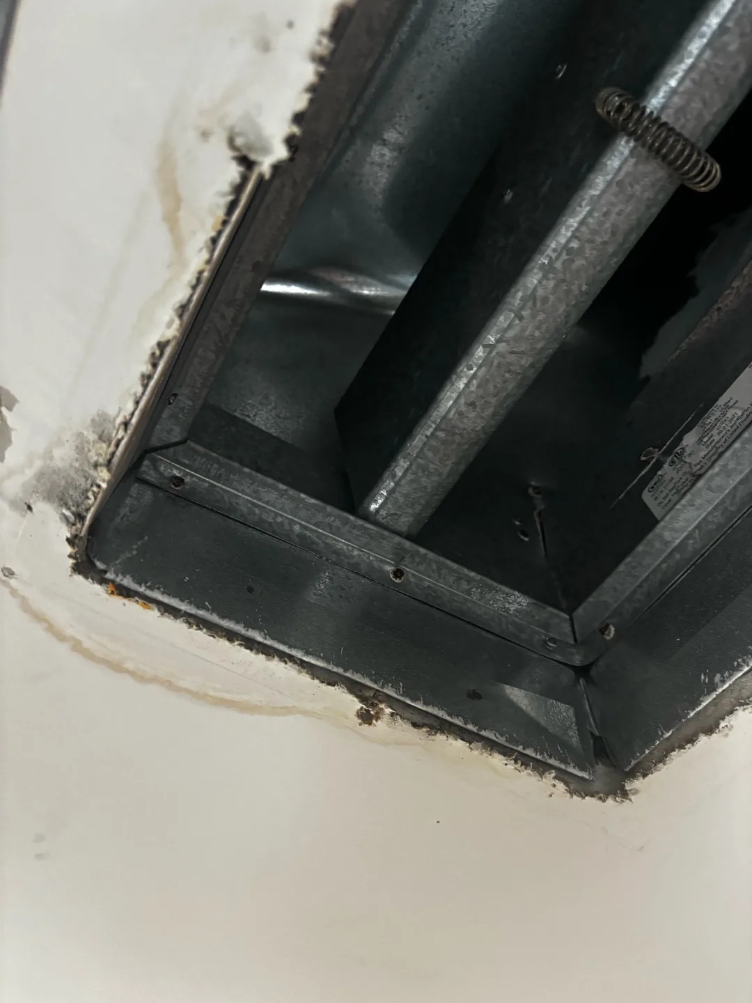 Why Is My Ceiling Vent Sweating in Garner?