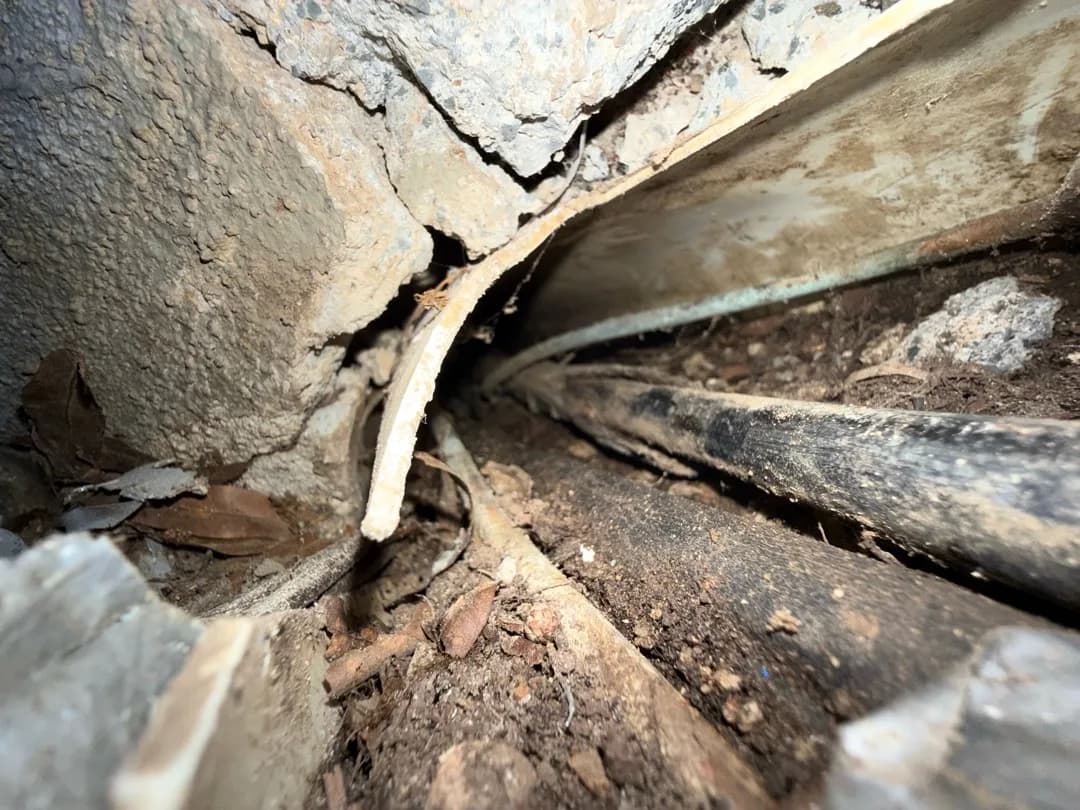 Leak Under the Slab Days After New Unit Install in Chapel Hill