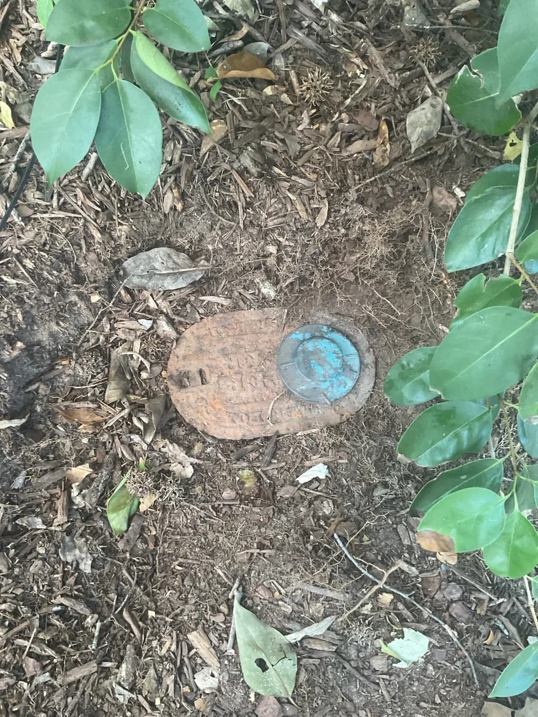Water Meter Lid Out of Place After an Inspection in Cary