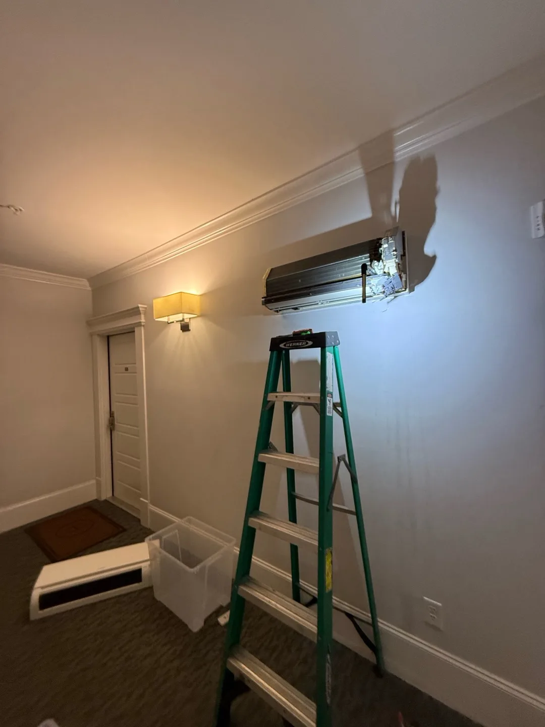 Mini-Splits Leaking on Two Floors of a Cary Condo Building