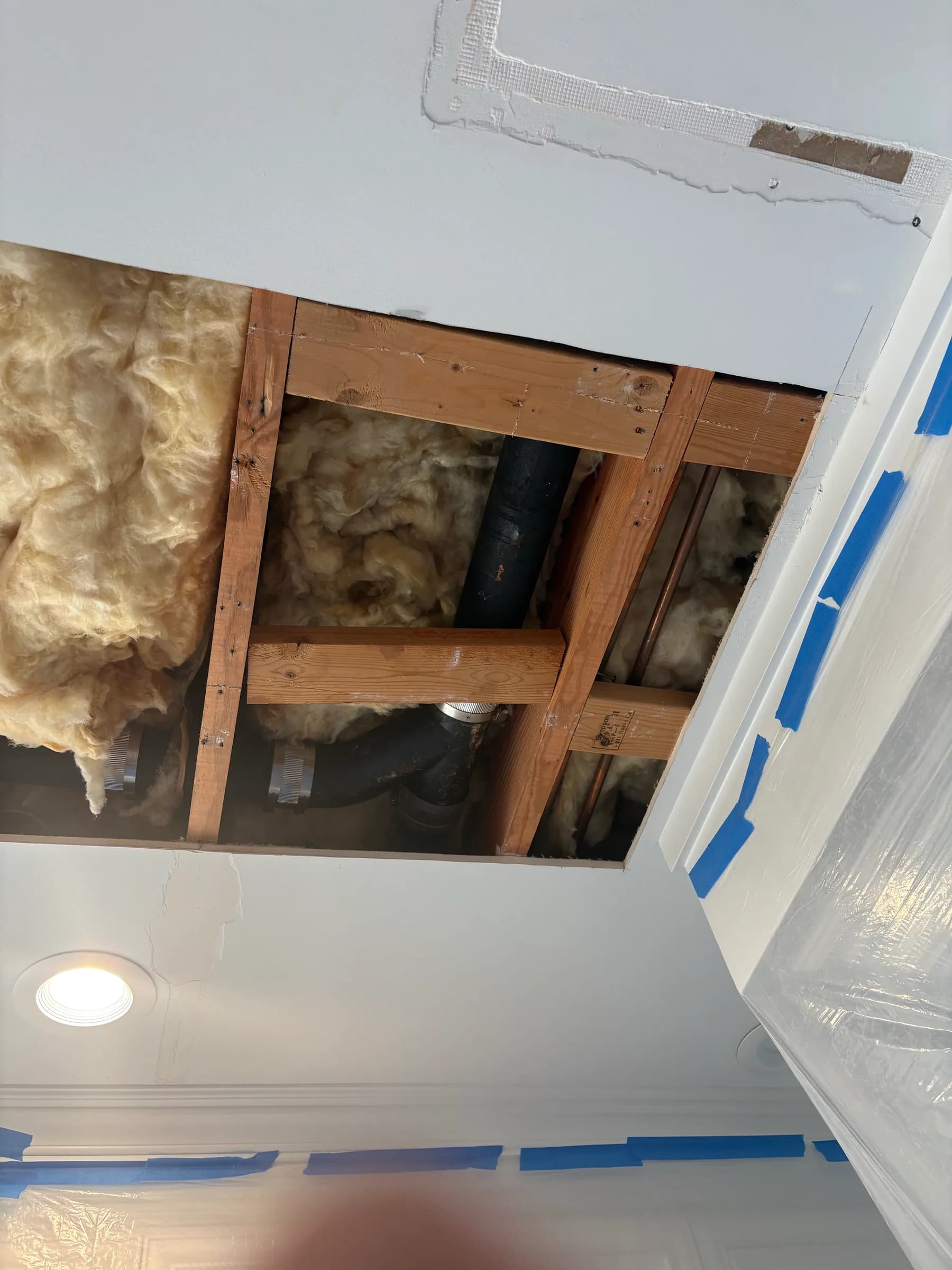 What Caused a Toilet Leak Into My Kitchen Ceiling in Cary?