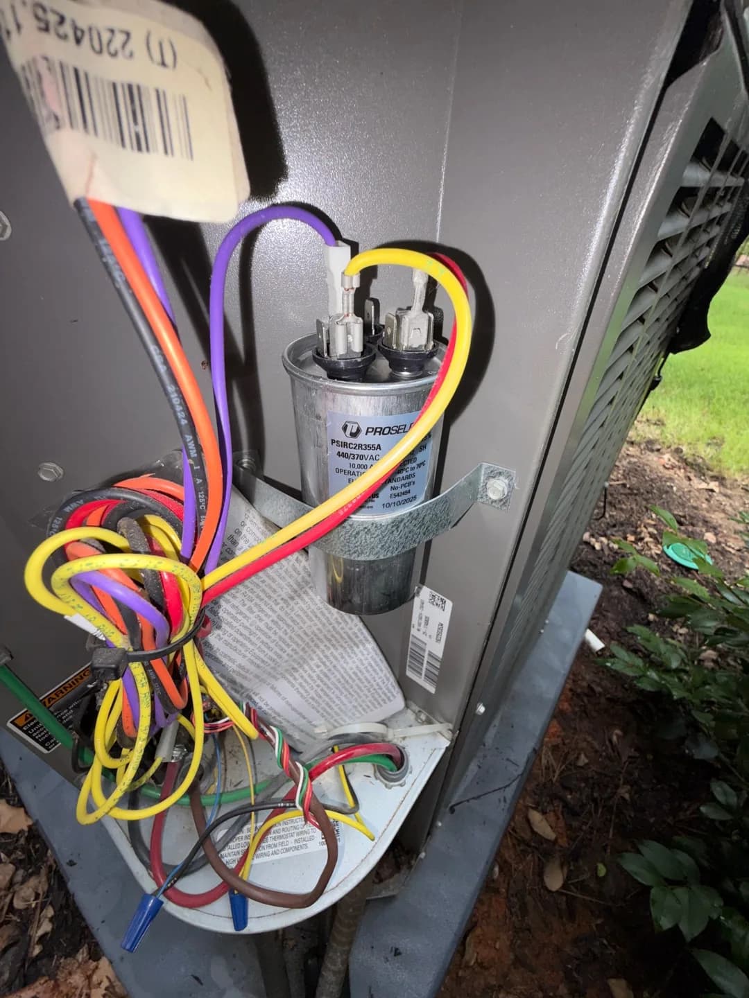 Two-Story Home AC Tune-Up in Clayton Finds Weak Capacitor