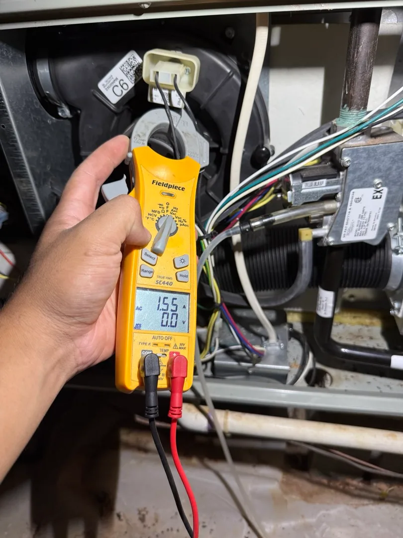 Heat Exchanger Crack Found During Furnace Check in Raleigh
