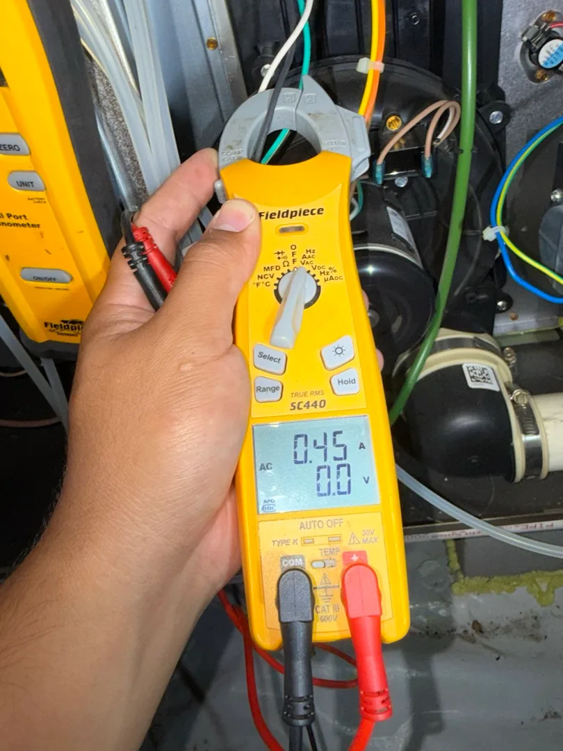 Fall Heating Tune-Up Found a Refrigerant Leak in Durham